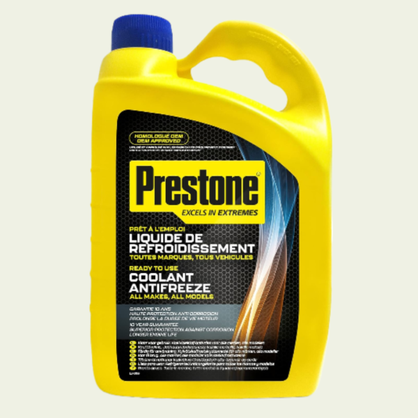 Prestone PAFR0039A Antifreeze Coolant – 4L | Ready to Use | Universal Compatibility